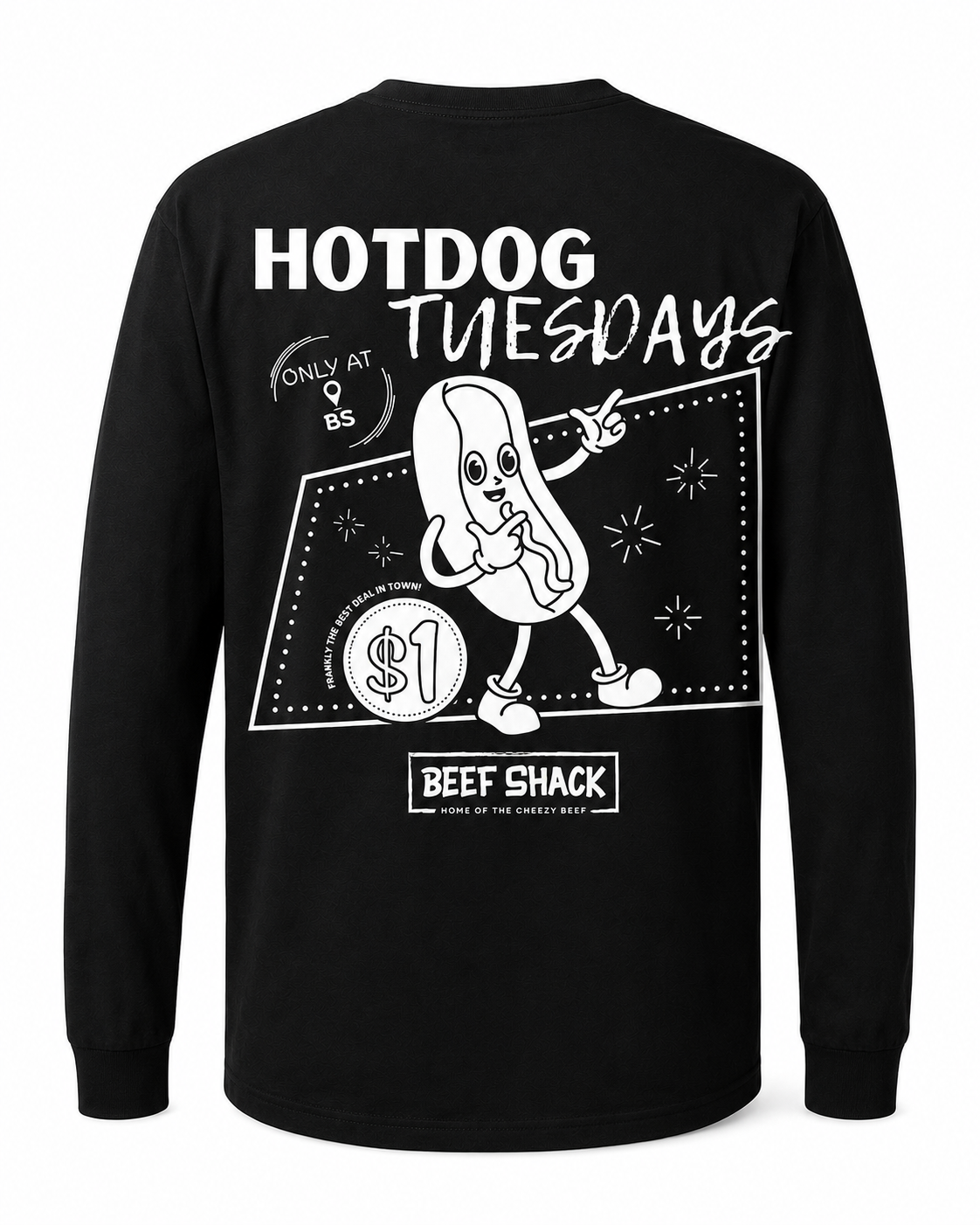 $1 Hot Dog Tuesday Shirt