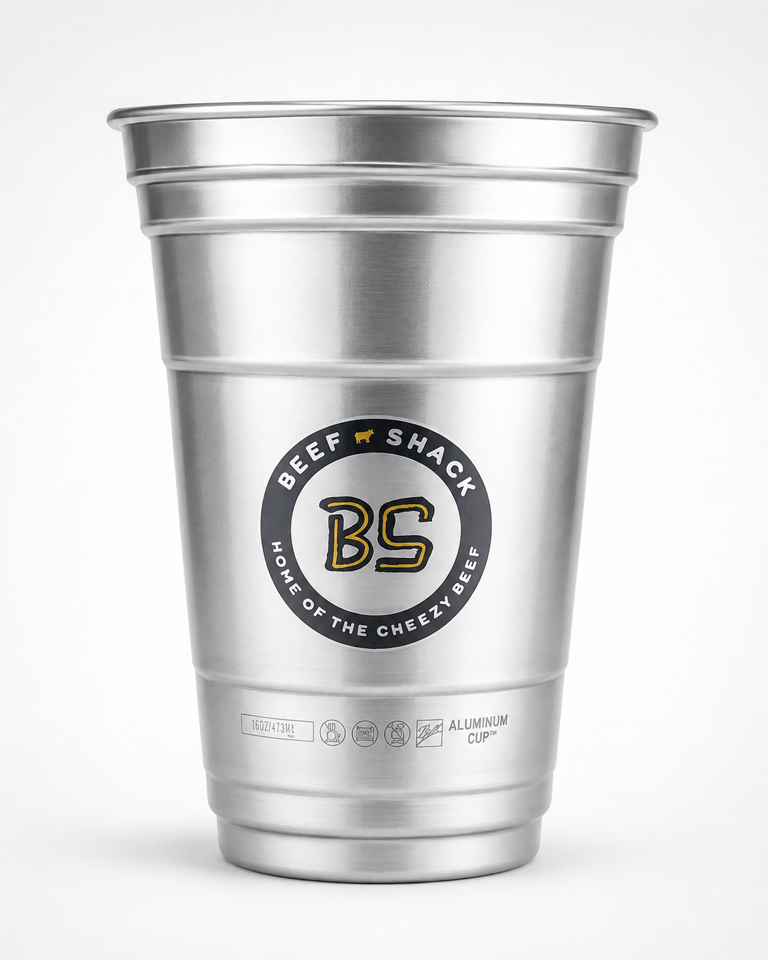 Beef Shack Aluminum Cup