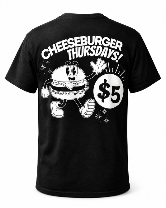 $5 Cheeseburger Shirt