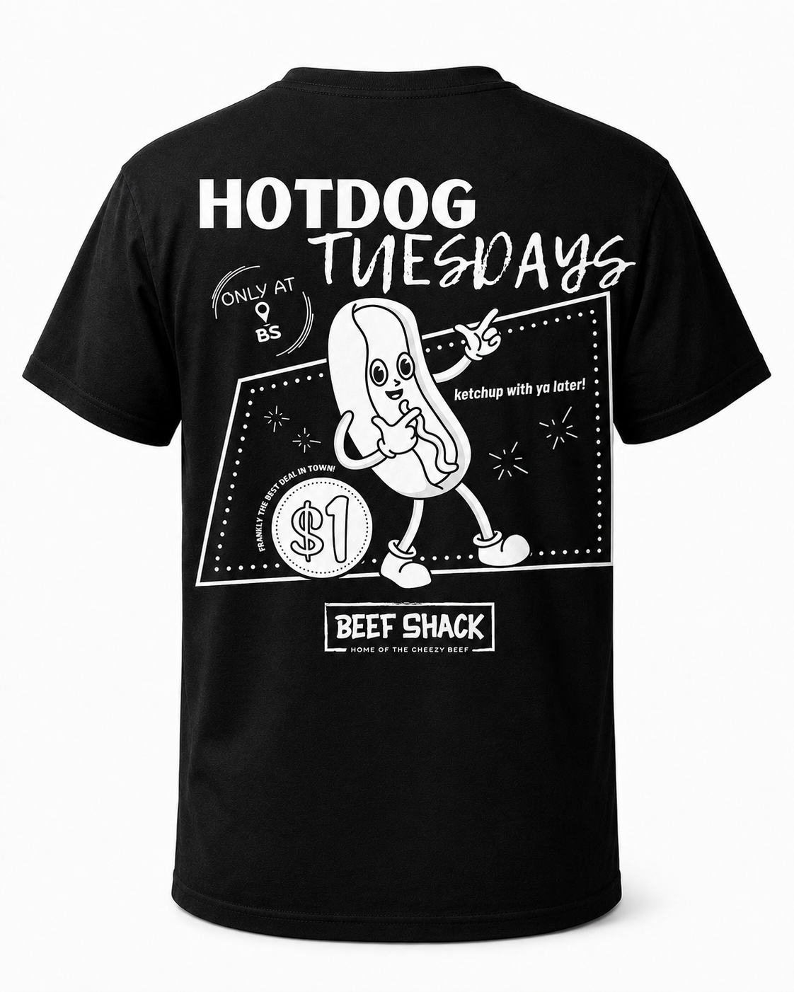 $1 Hot Dog Tuesday Shirt